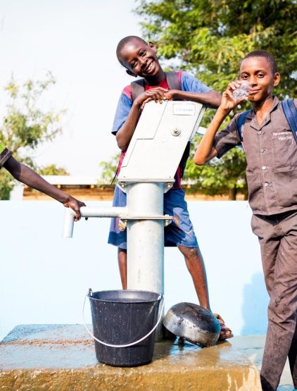 Construction de forages à Banwa